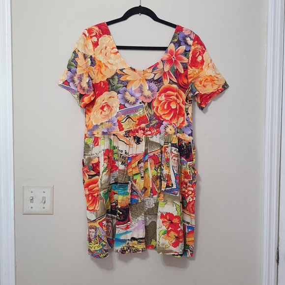 Jams World Dresses Vintage Jams World Rochlen Floral Multicolor Hattie Dress Poshmark